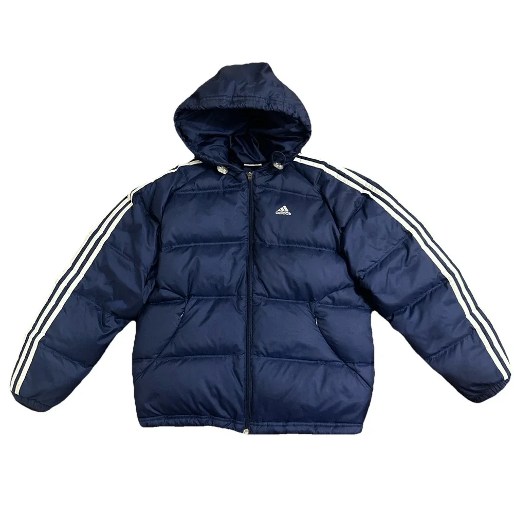 Extremely Rare Vintage Adidas Down Jacket Men's Size Small (See Measurements)